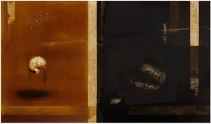 rComparse silenziose, olio di cartamo su tavola, cm 70x120, 2013