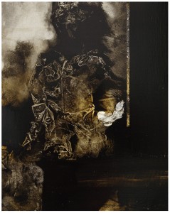 Just shadows, cm. 42x33, Safflower oil on wood panel, 2013