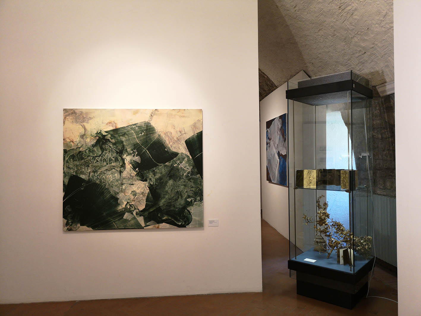 Sala mostra: Di terra acqua e vento, Museo Nazionale etrusco di Rocca Albornoz, Viterbo, 2023