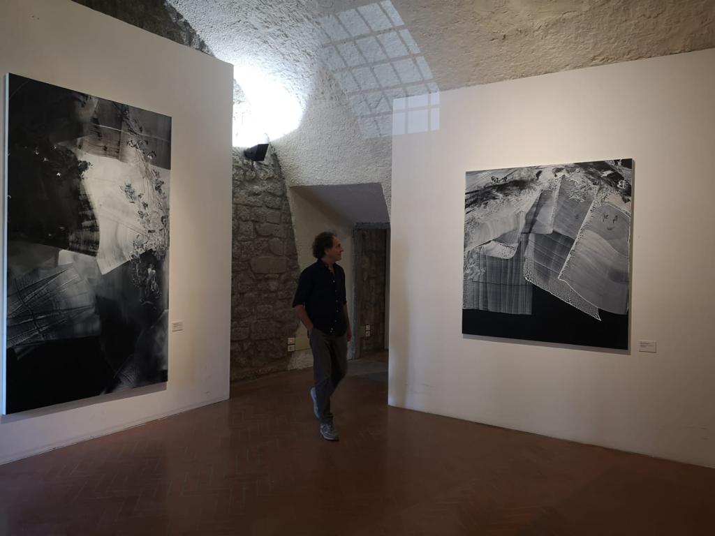 Sala mostra: Di terra acqua e vento, Museo Nazionale etrusco di Rocca Albornoz, Viterbo, 2023